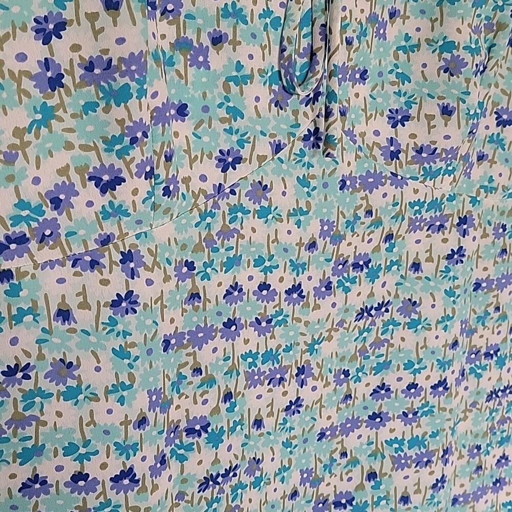 Vintage Esprit de Corp Floral Shift Dress, 13/14 - Picture 6 of 6